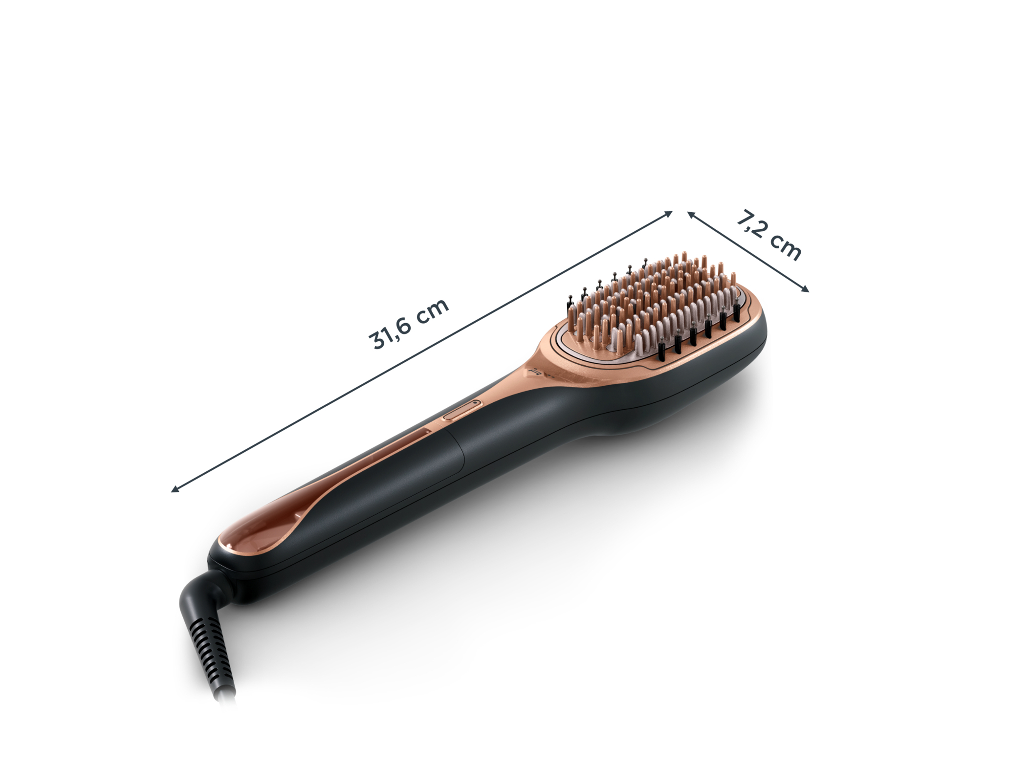ESCOVA REPARADORA CABELO ROWENTA CF9940F0 HAIR THERAPIST