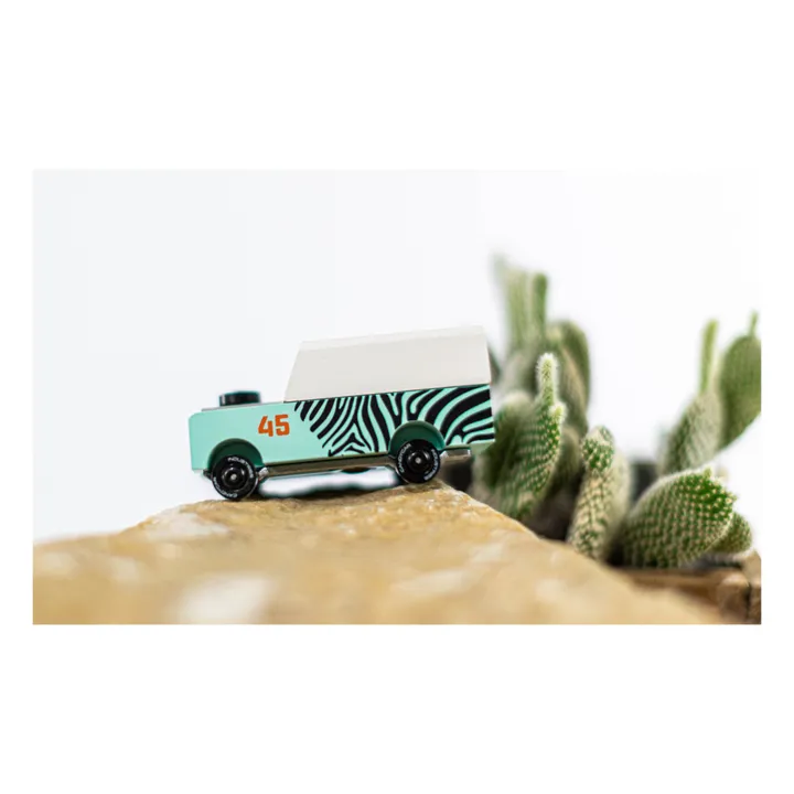 Candylab Voiture zèbre en bois
