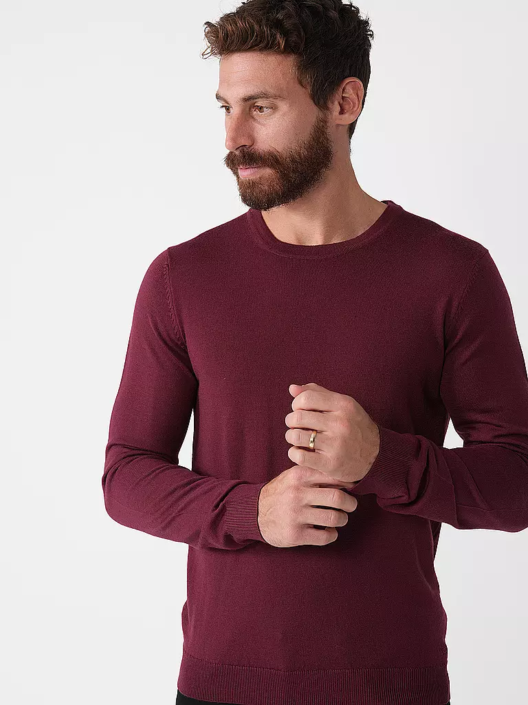 HUGO Pullover CERDIC rot