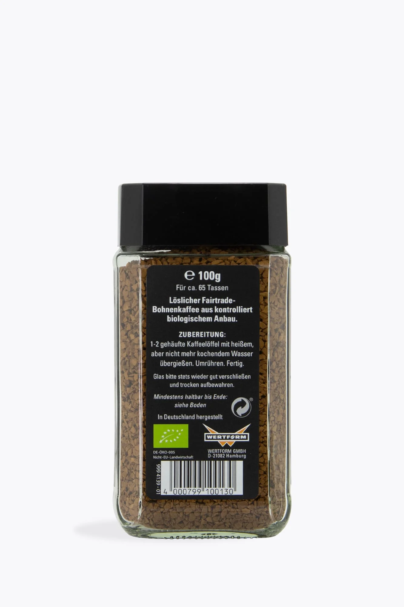 Mount Hagen Papua Neuguinea Instant Kaffee Bio 100g