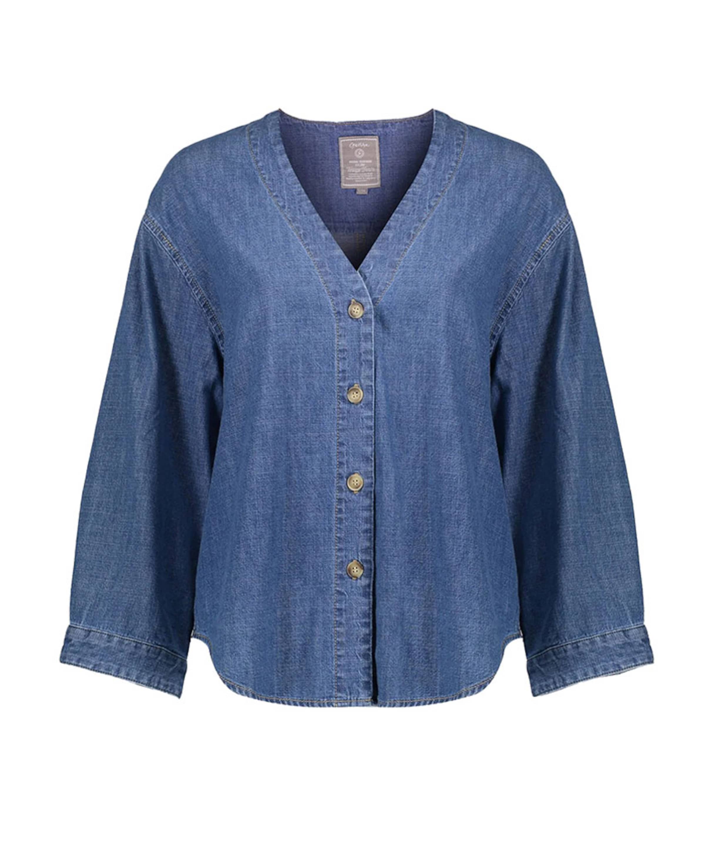 Geisha Dames blouse blauw