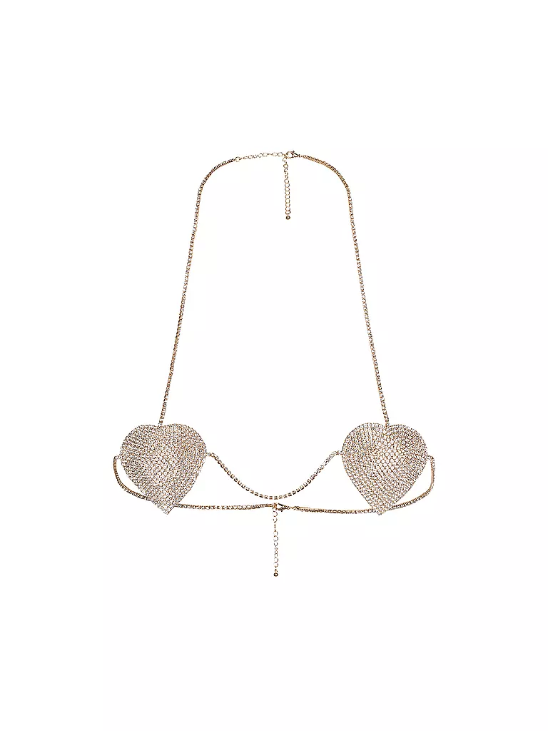 LOVE STORIES Bralette Kette gold  gold