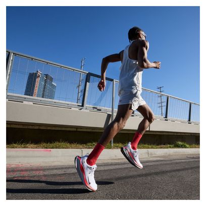 Chaussures Running Nike InfinityRN 4 Blanc Rouge Homme
