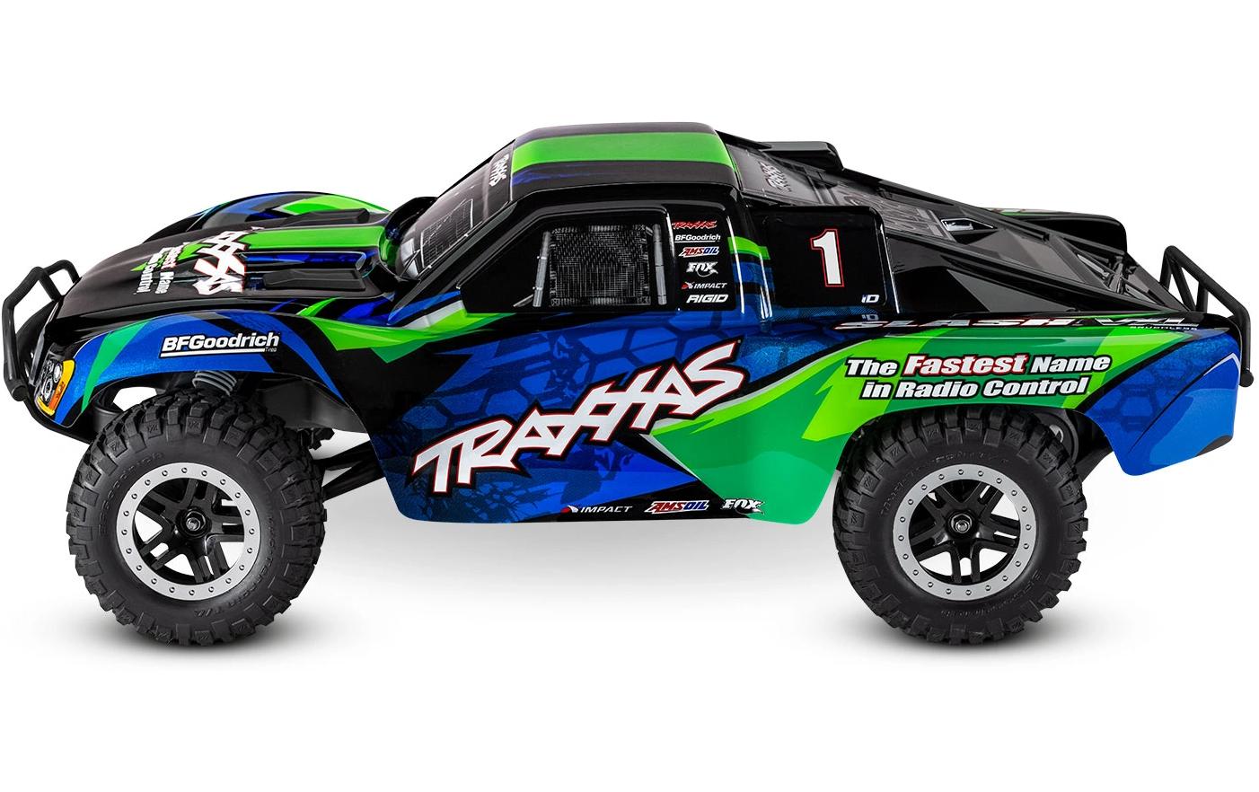 Short Course Truck Slash VXL 2WD Grün ARTR, 1:10<br>Off-Road Modell mit Brushless Motor