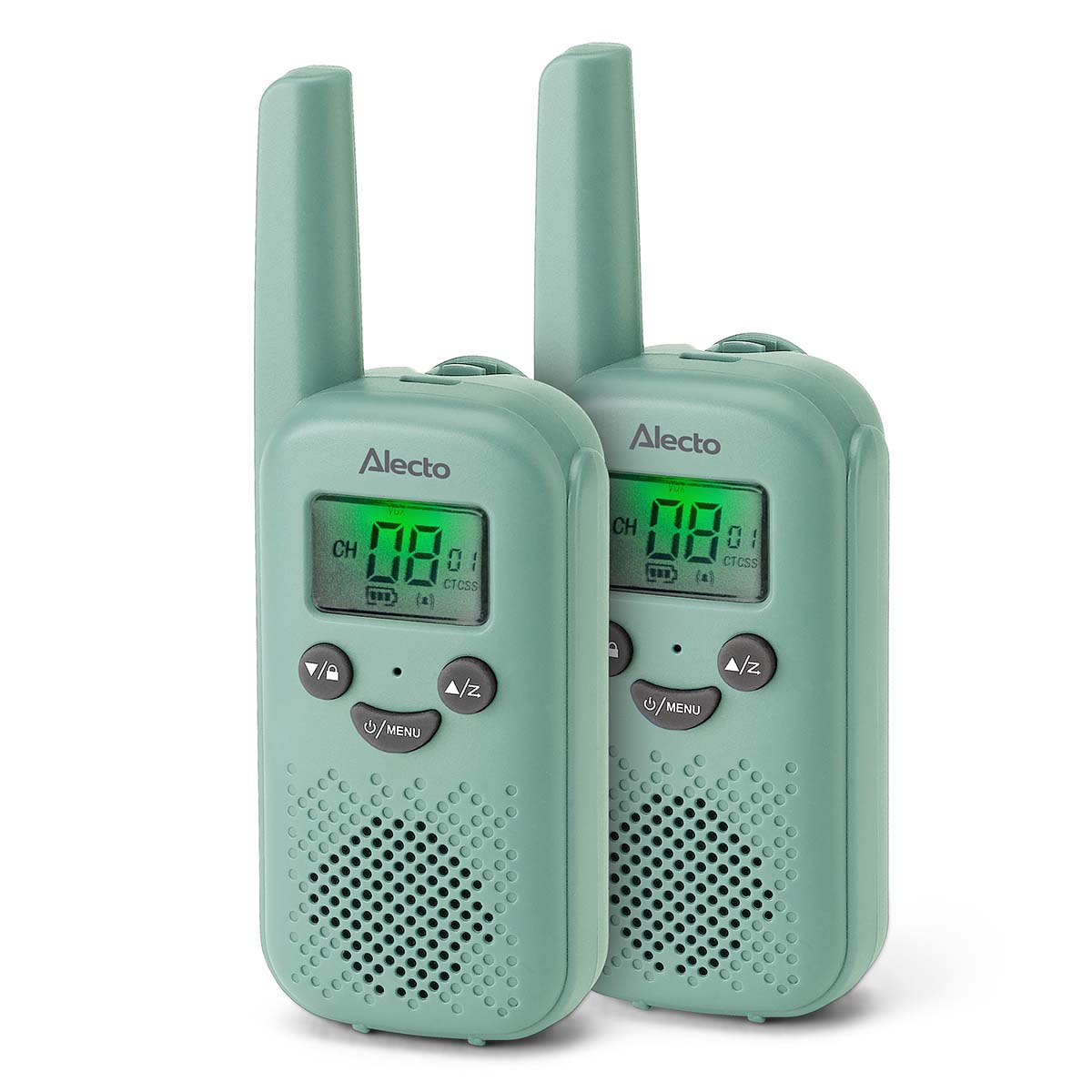 Alecto FR10GR Walkie talkie Set - Green