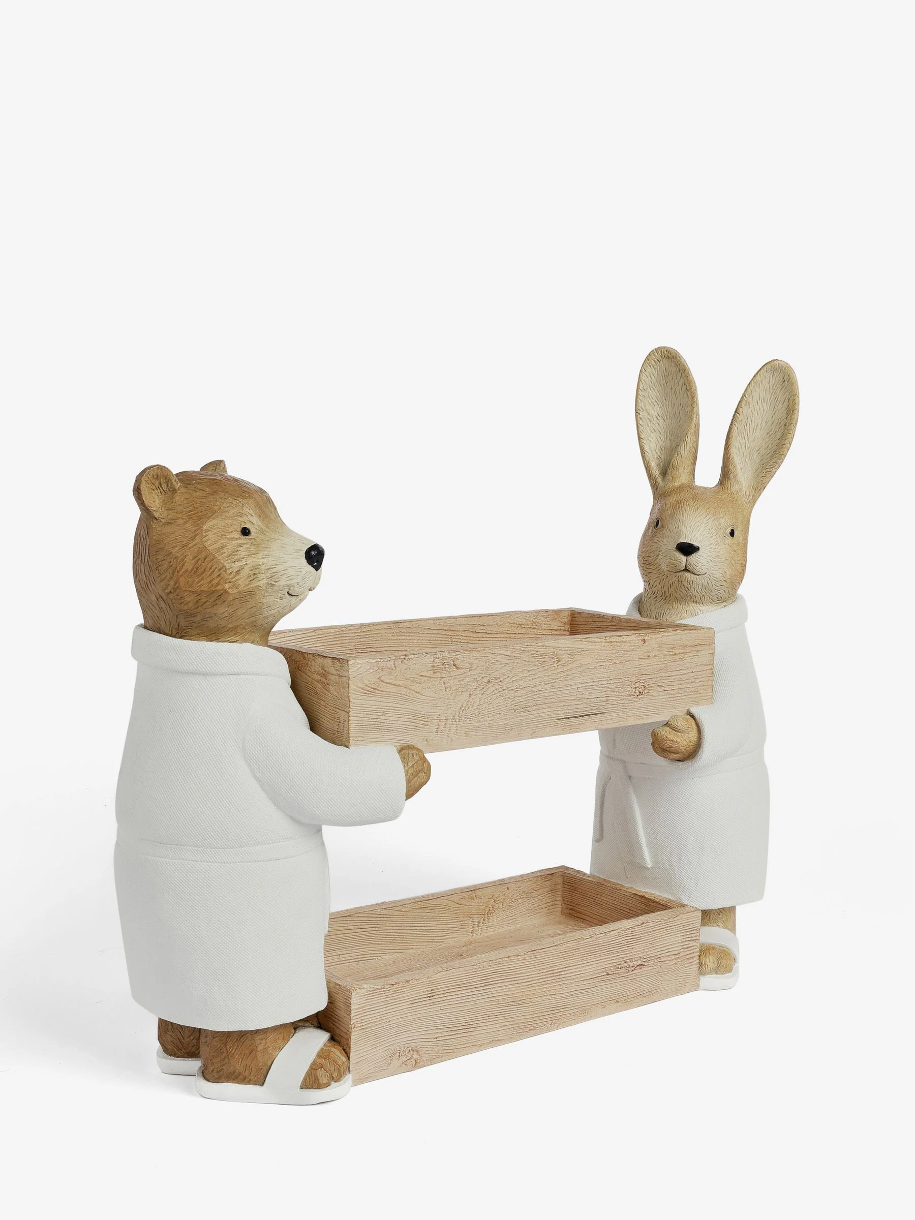 Bertie Bear and Rosie Rabbit Storage Caddy