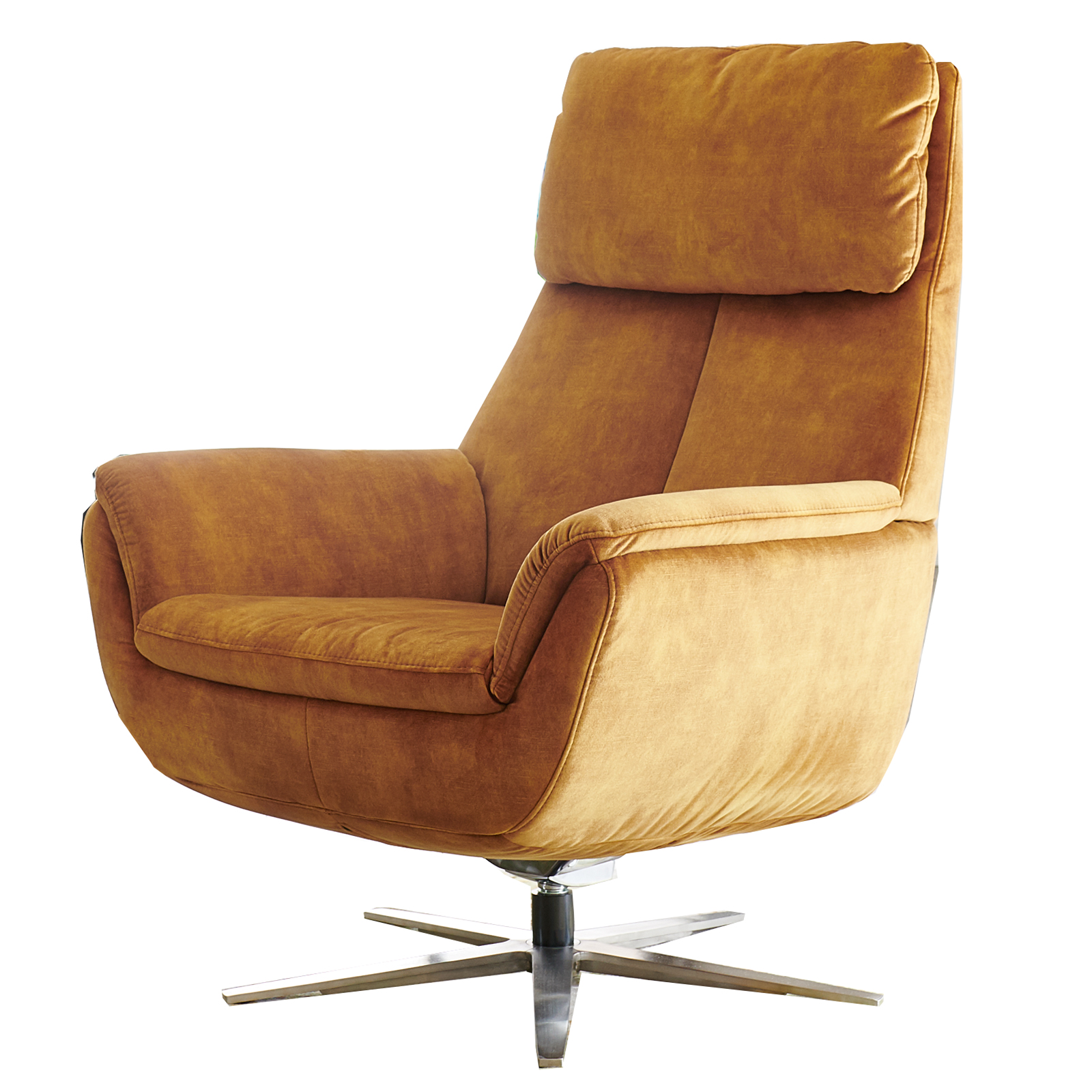 polsterpower Relaxsessel - gold - Basismodell