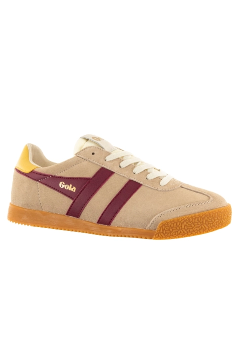 Baskets basses gola elan ck bone/cerise/pollen