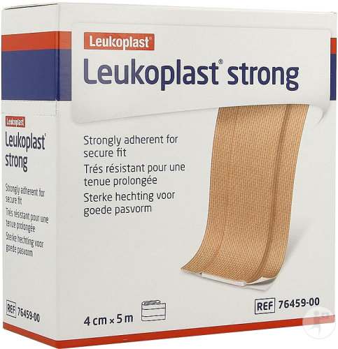 Leukoplast Strong Pansement Adhésif Pour Une Tenue Prolongée 4cm x 5m Pièce 1