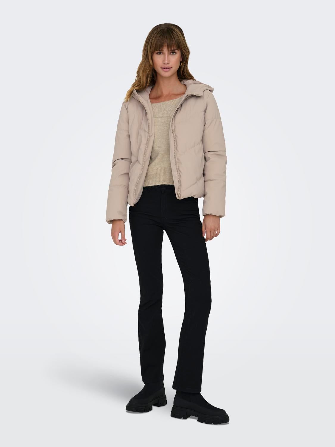 JDYARNHEM Jacke Simply Taupe