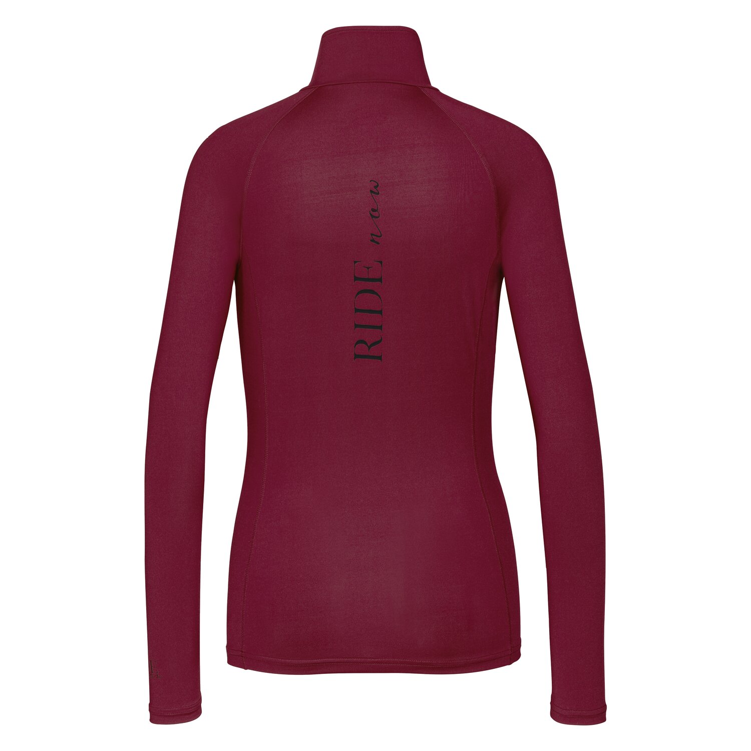 RIDE now Funktionsshirt mit Print - wine red