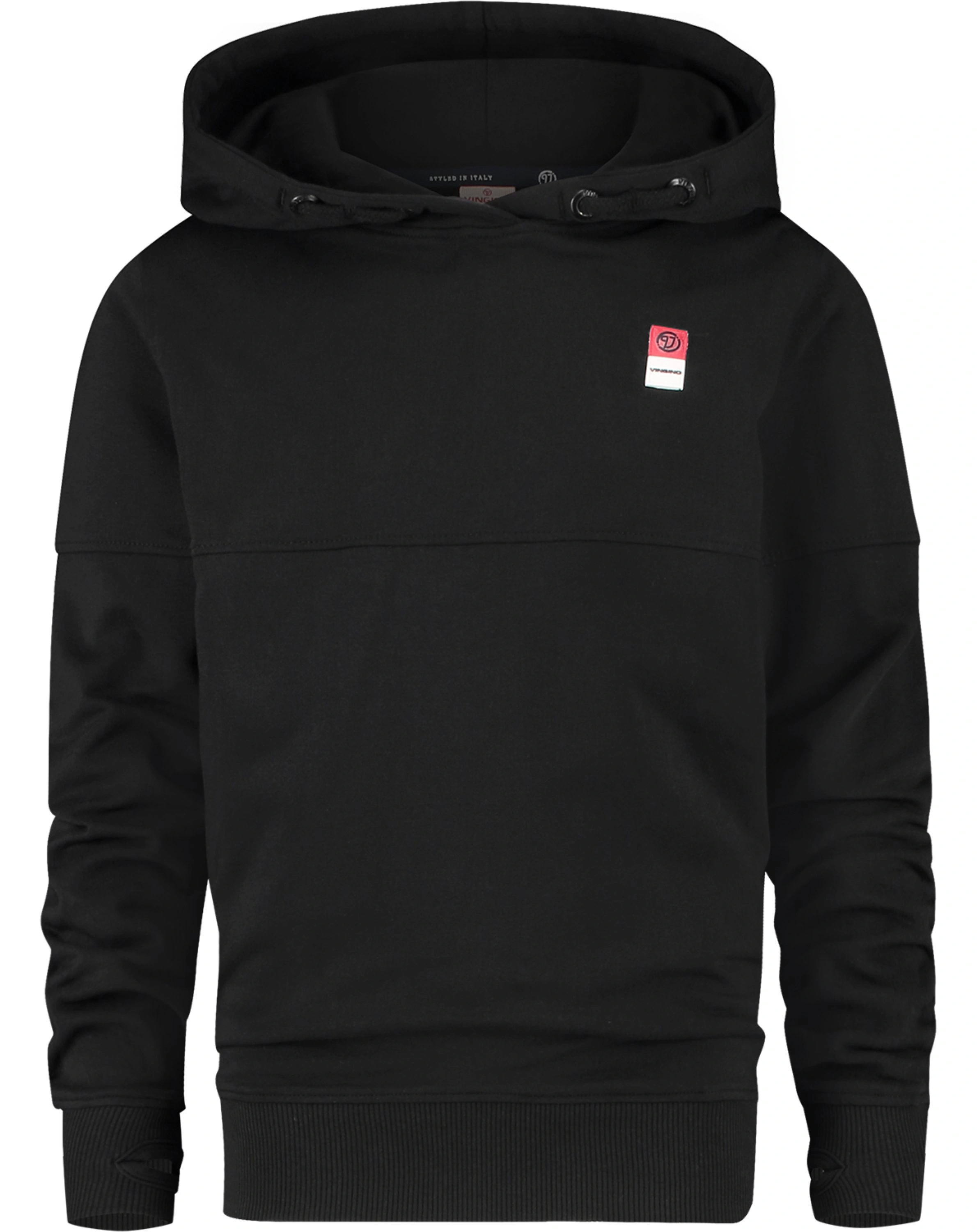 Kapuzen-Sweatshirt LOGO CREW in deep black
