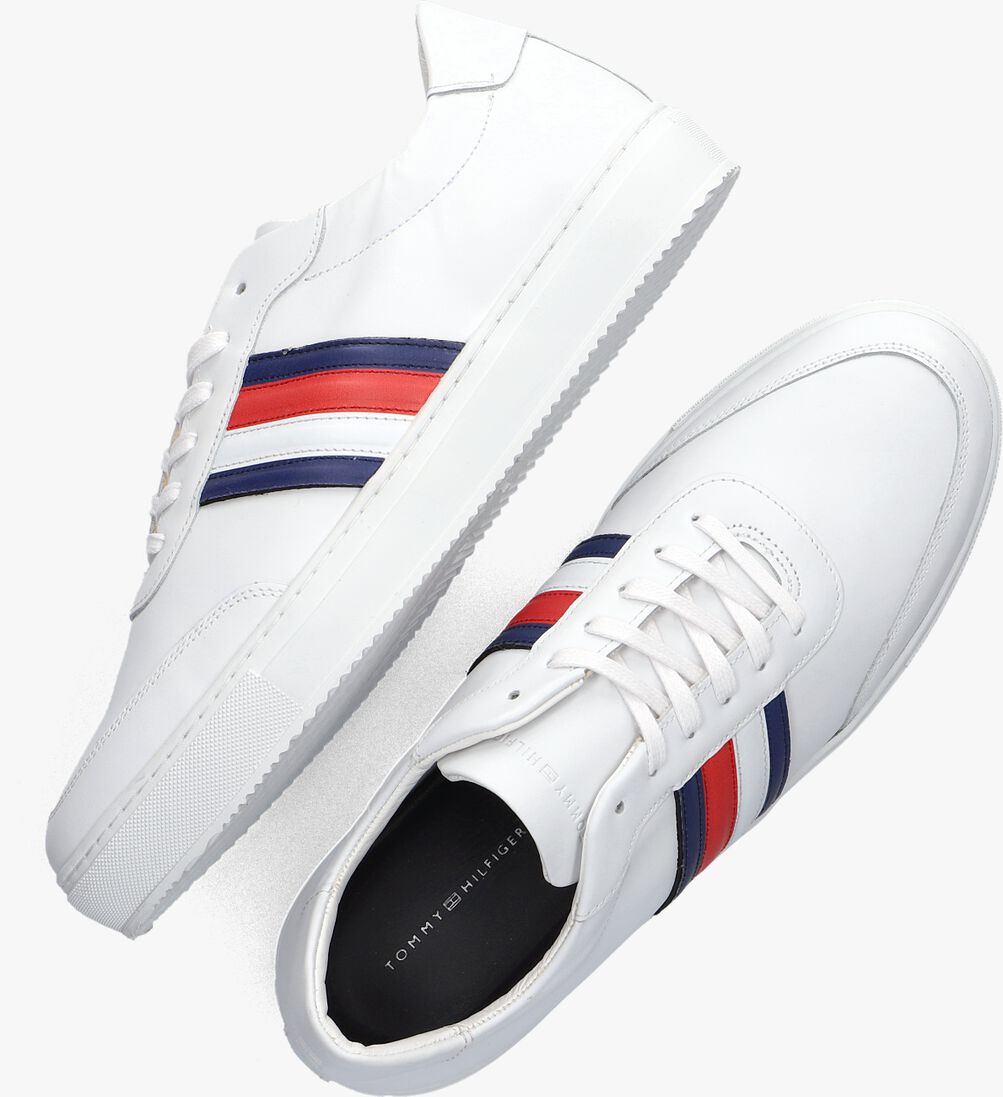 TOMMY HILFIGER witte tommy hilfiger lage sneakers premium cupsole mono