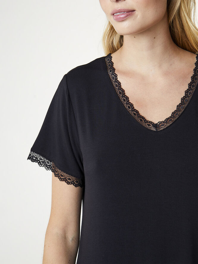 CCDK Jacqueline Bamboo S/S Dress Black