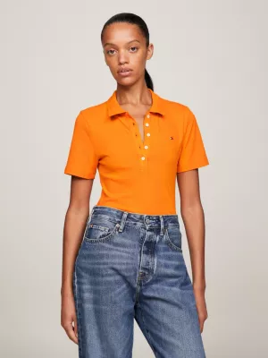 Polo Slim Piqué da Coleção 1985