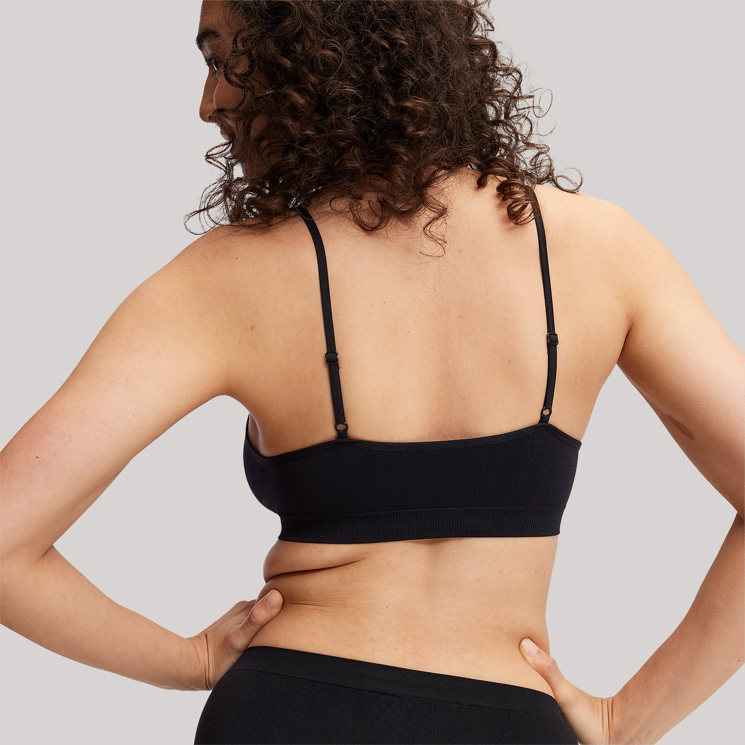 Dames naadloze top Stretch Zwart kopen? Goed en goedkoop