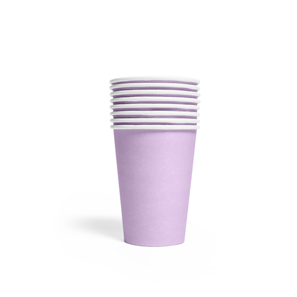 Lila Bekers Papier 210ml 8st