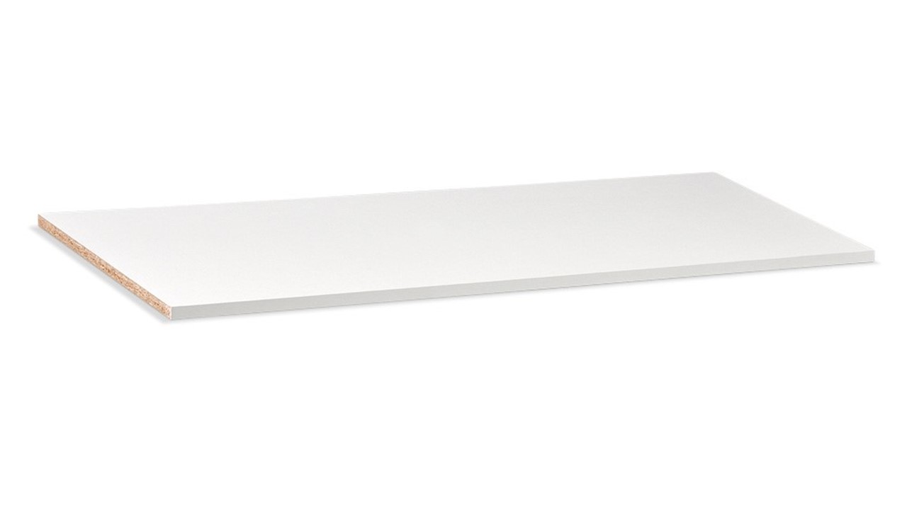 Legplank geschroefd kast breed Easy-Compact-Kixx-Switchline wit