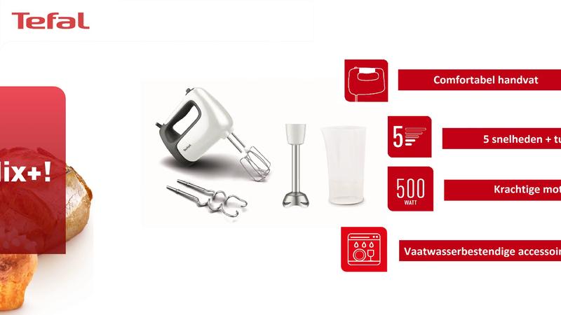 Prep'Mix+ HT4621 handmixer