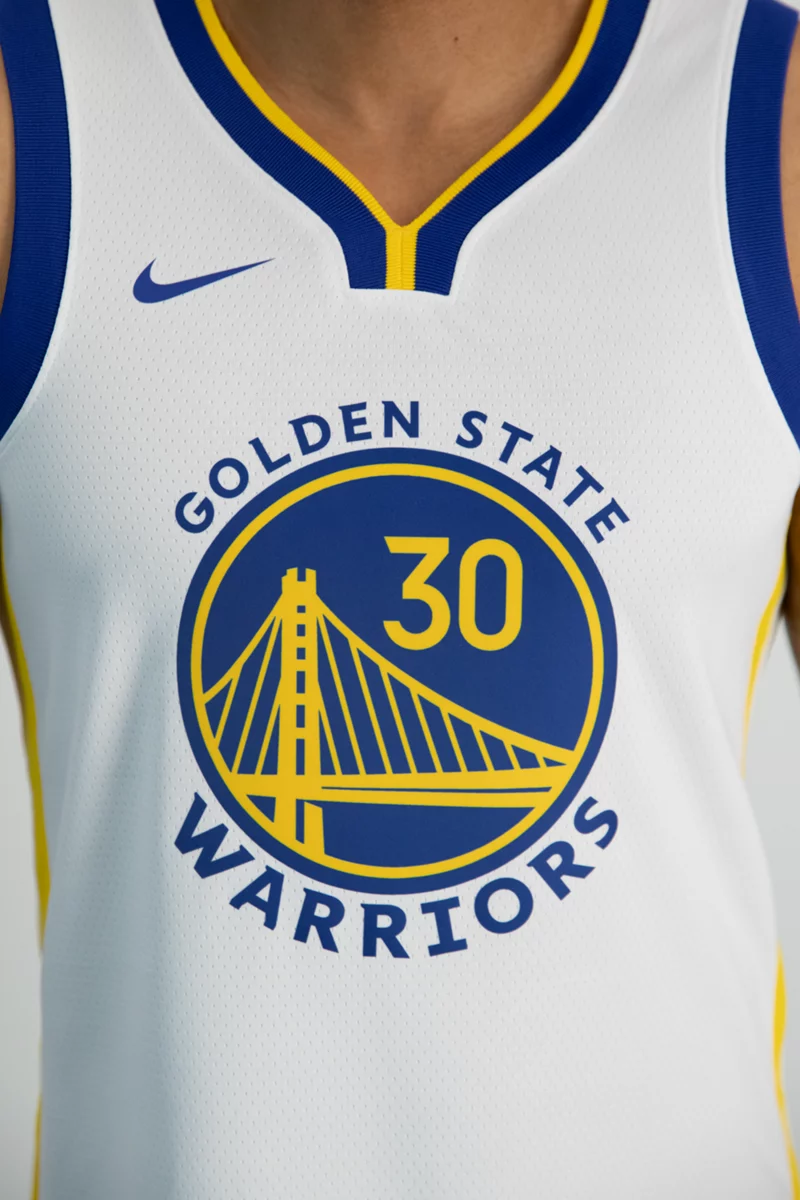 Nike Golden State Warriors Stephen Curry Herren Basketballtrikot