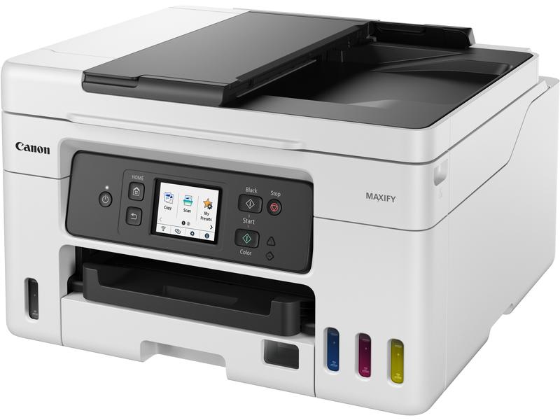 Canon Multifunktionsdrucker MAXIFY GX4050 MegaTank Multifunktionsdrucker mit nachfüllbaren Tintentanks mit hoher Reichweite für den hochproduktiven Druck von Geschäftsdokumenten