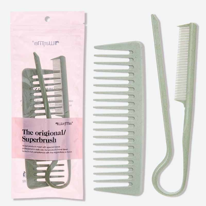 Gizmi - Set van 2: Plastic Haarkam + Styling Haarkam