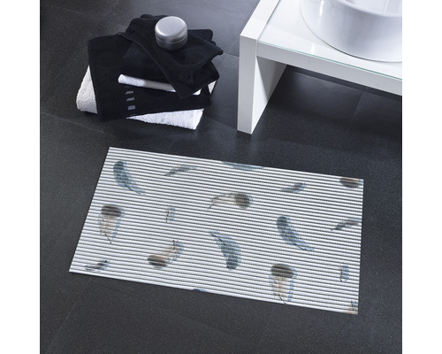 Antislipmat, zacht schuim, Feather, 50x80 cm