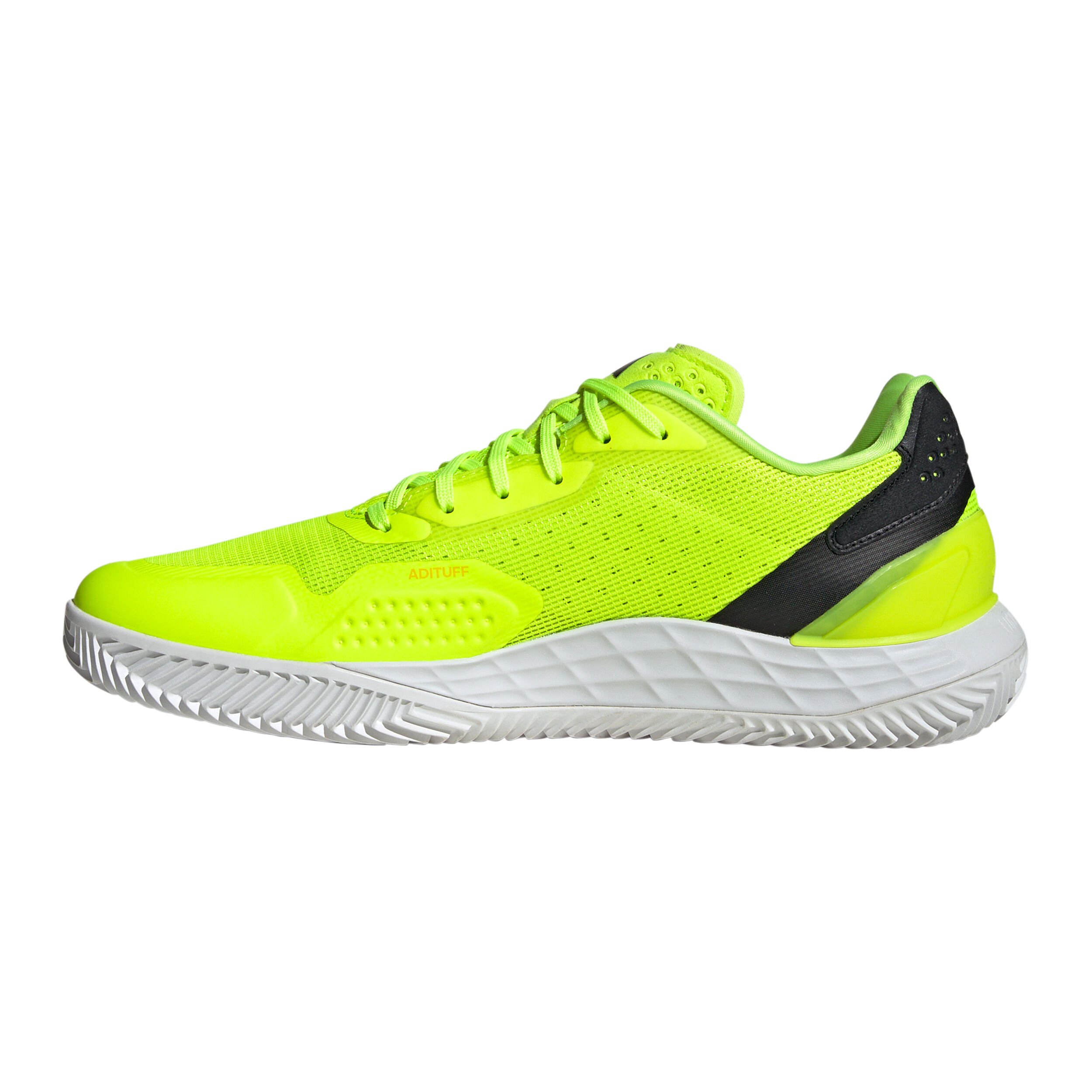 adidas Defiant Speed 2 Chaussure Terre Battue Hommes - Jaune Lemon, Noir