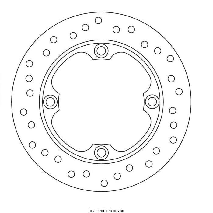 Sifam - Disque de frein Honda DIS1267W