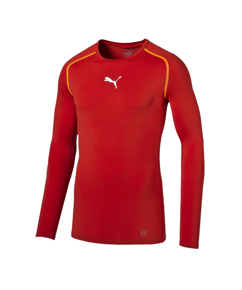 PUMA TB Longsleeve Shirt Rot F01