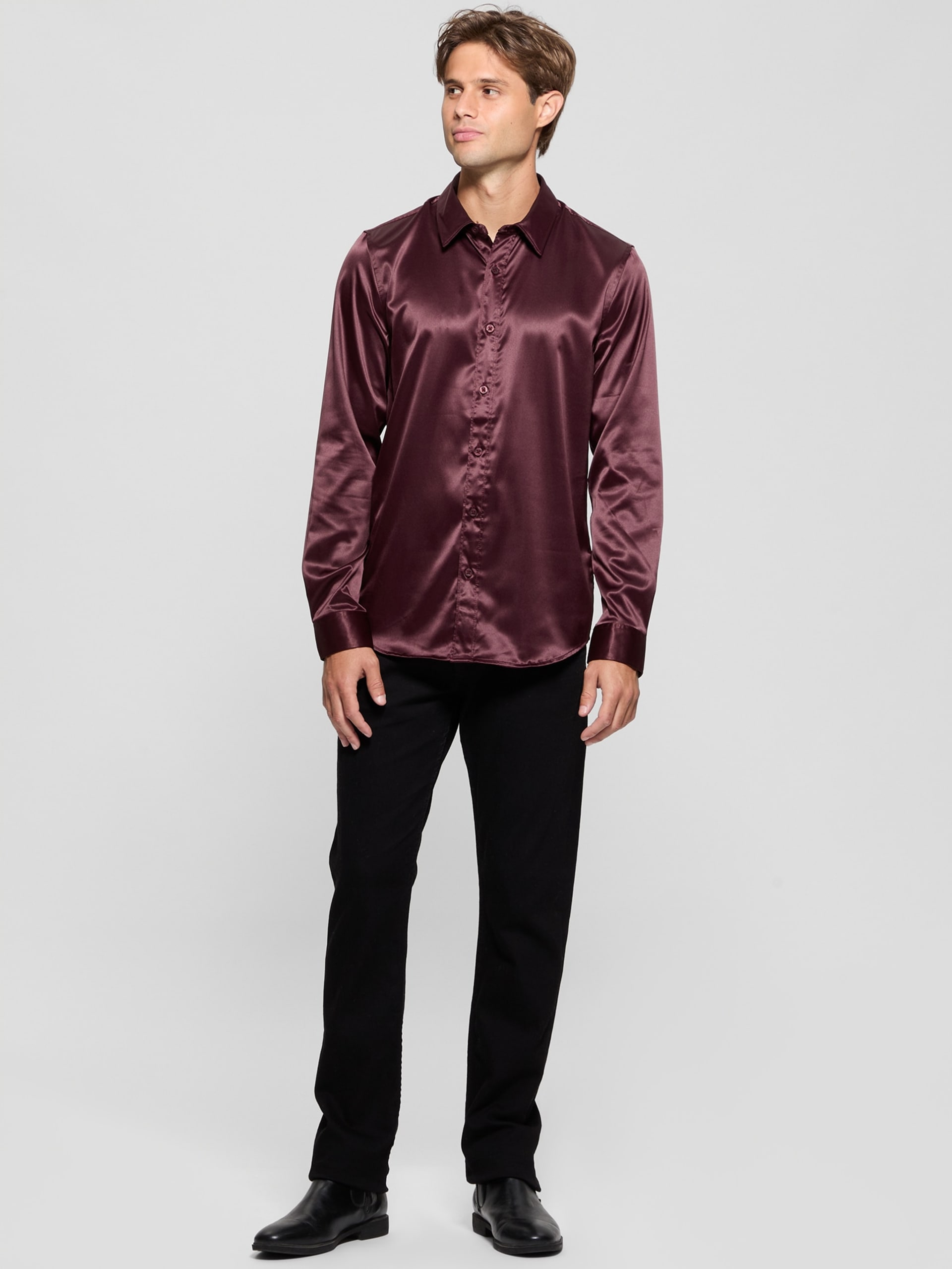 Camisa Regal de Tecido Plano