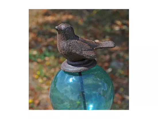 Set de 4 tuteurs boules colorées Animaux Oiseaux queues hautes