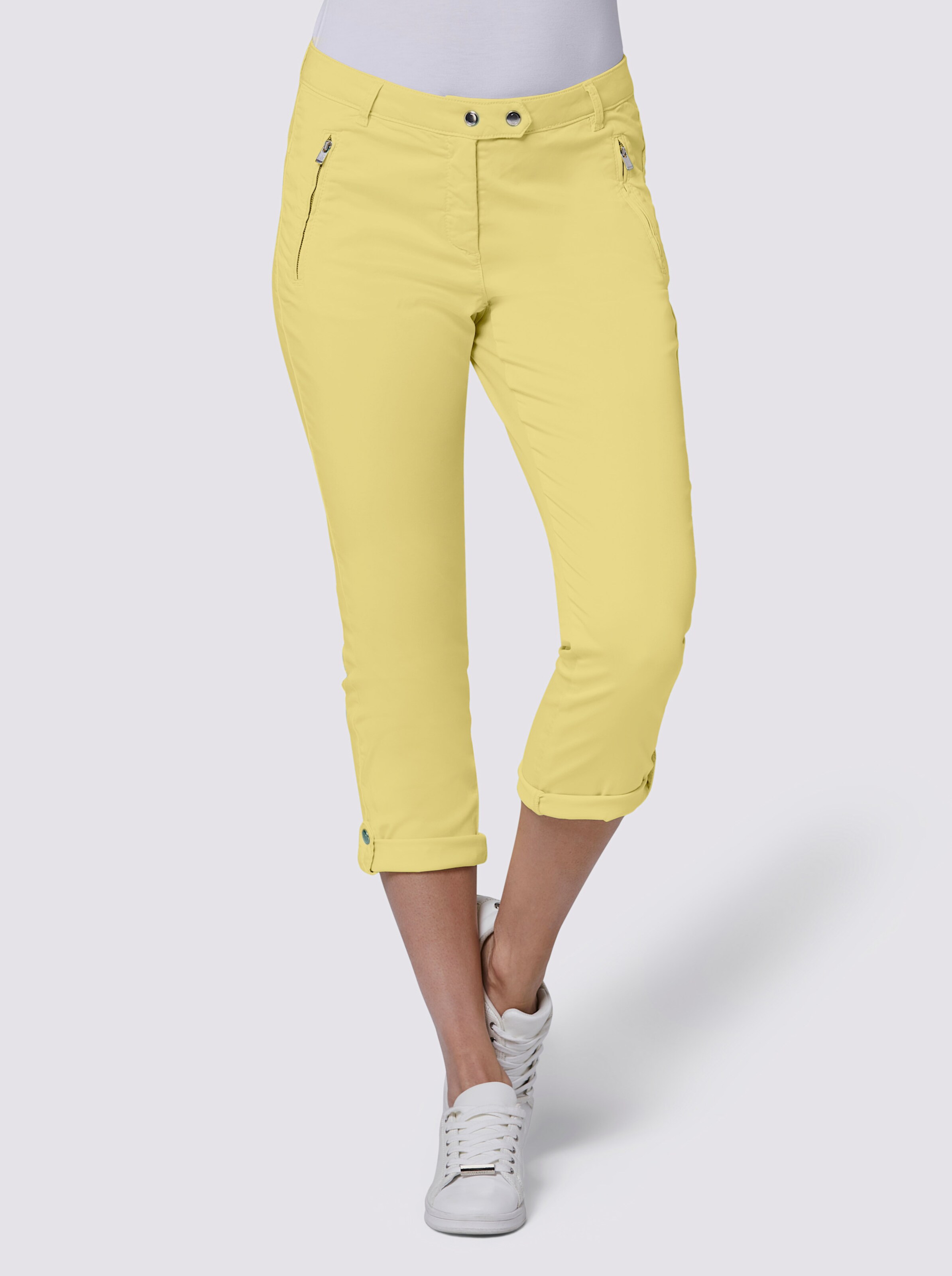 Lyocell-Baumwoll-7/8-Jeans