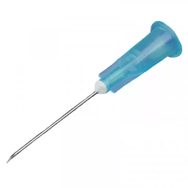Agulha BD Microlance - C 25mm - 6/10 - 23G - Azul - Caixa com 100 unidades