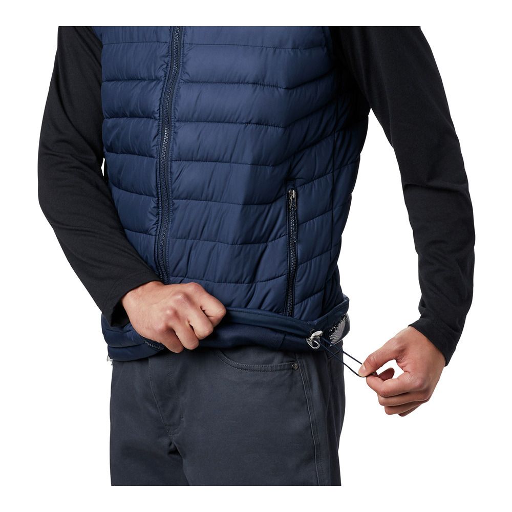 Columbia POWDER LITE - Doudoune Homme blue