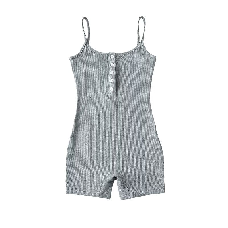 Hollahop - Spaghettibandjes Henley Romper