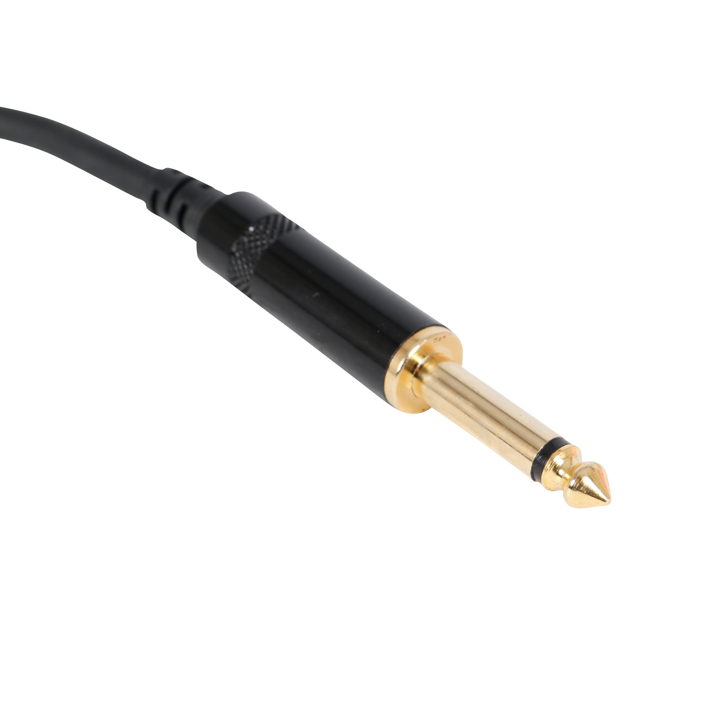 Devine GIT6/B jack 2p - jack 2p haaks gitaarkabel 6 meter