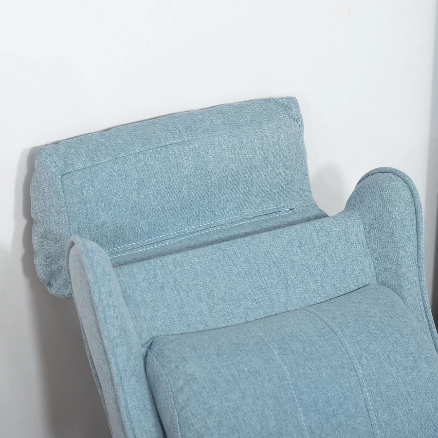 HOMCOM Kindersessel mit Liegefunktion blau