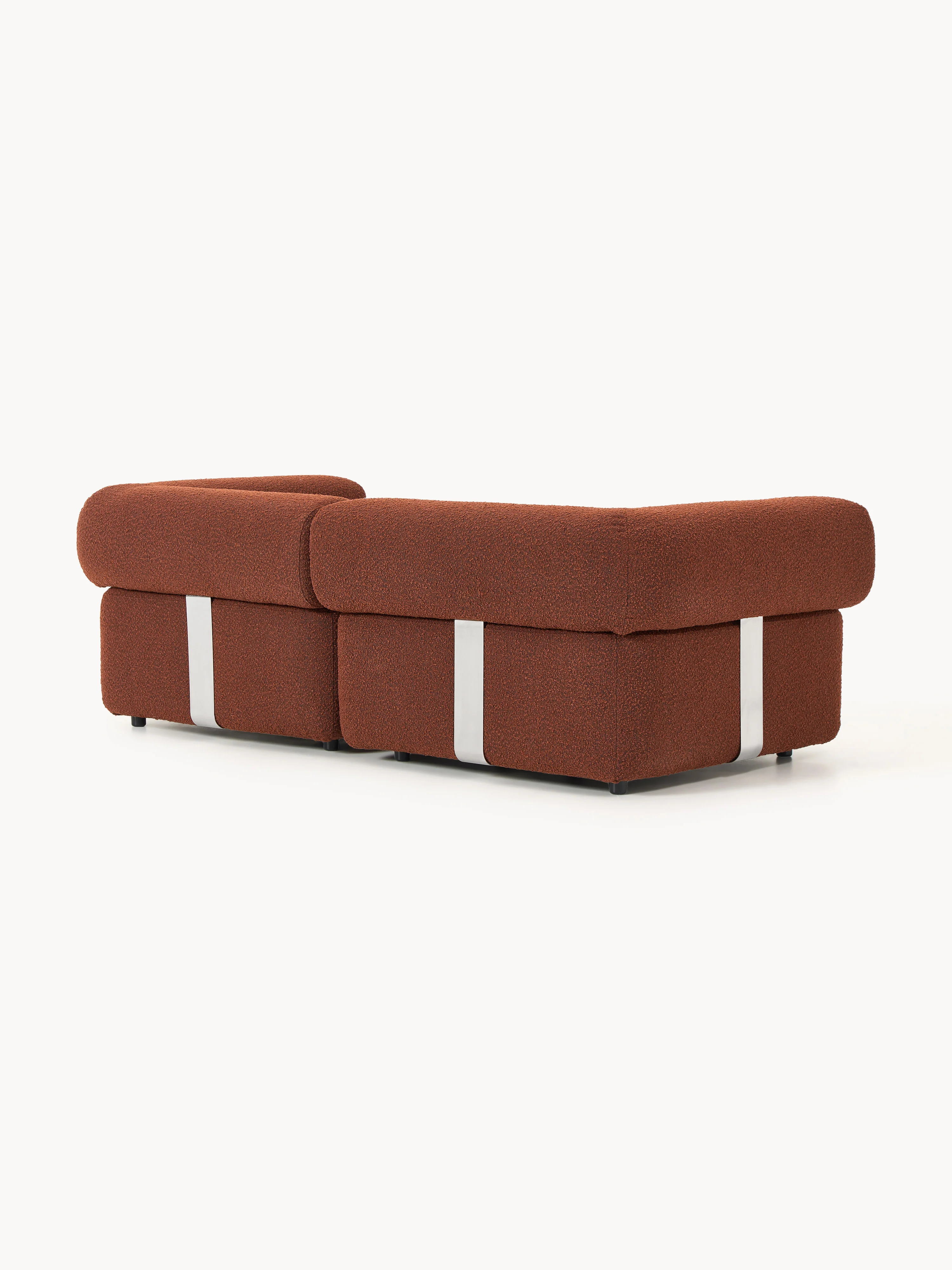 Modulaire bank Anton (3-zits) van bouclé