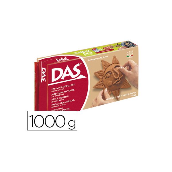 DAS Pasta de Modelar Terracota 3876 1kg - 387600