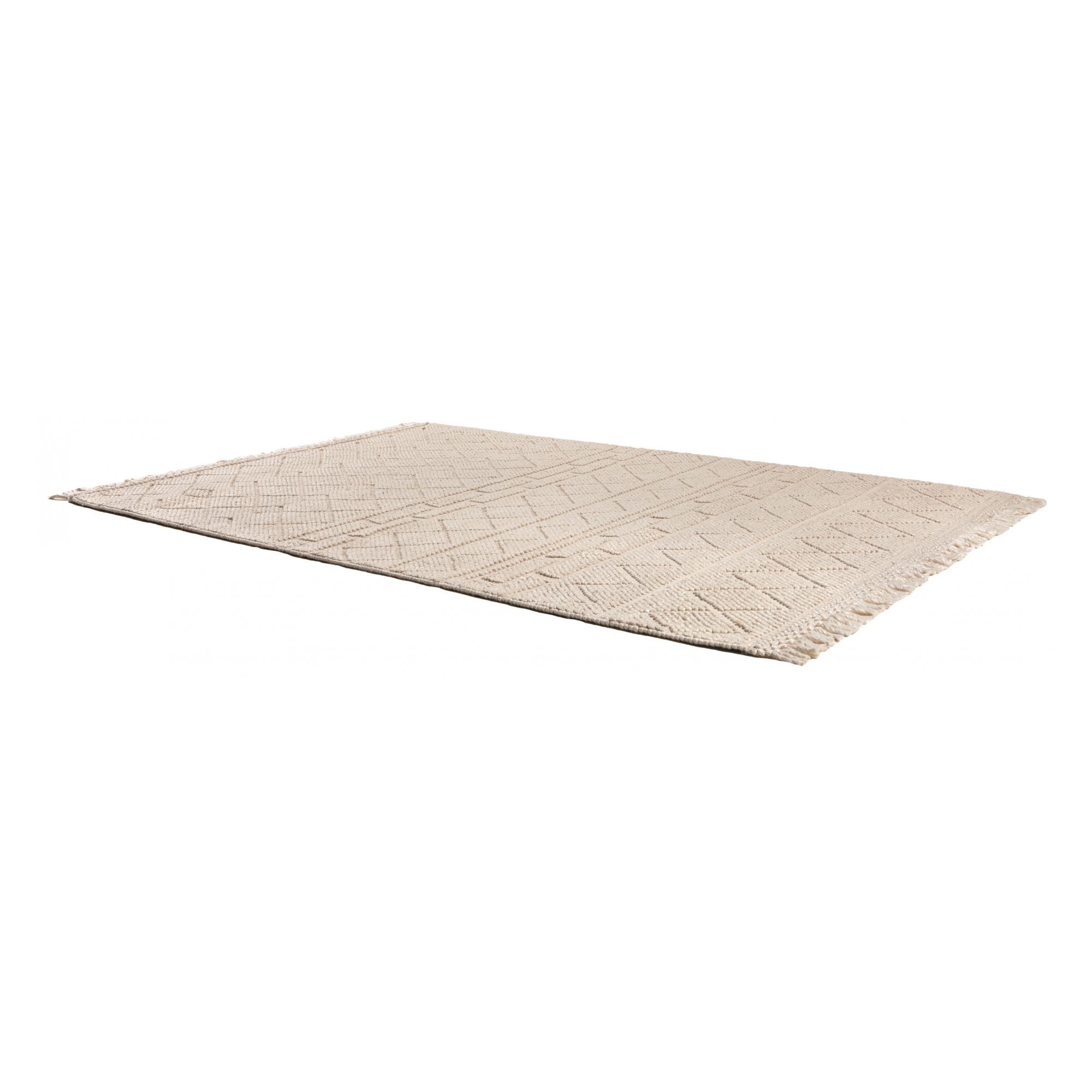 Tapis soan outdoor neige 120 x 170 cm