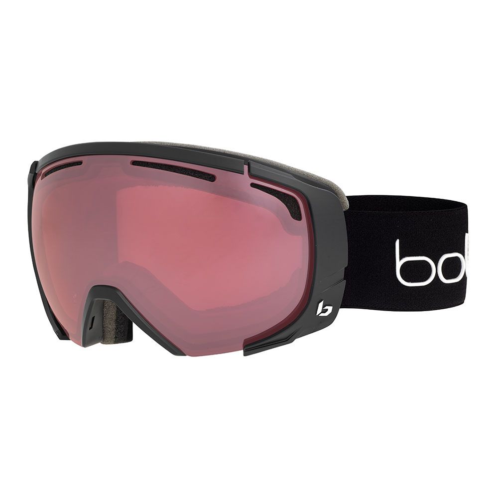 Bolle SUPREME OTG - Masque ski black corp matte/vermillon gun