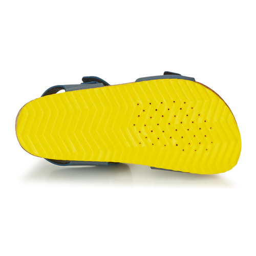 Geox - GHITA BOY - Bleu / Jaune