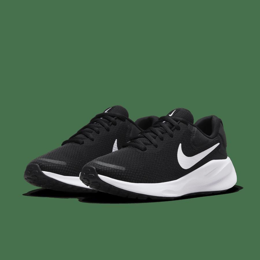Nike Revolution 7 Women's Road Runn BLACK/WHITE