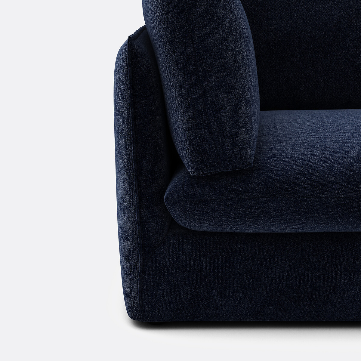 LA REDOUTE INTERIEURS<br>Canto modular, poliéster mosqueado, Malo
