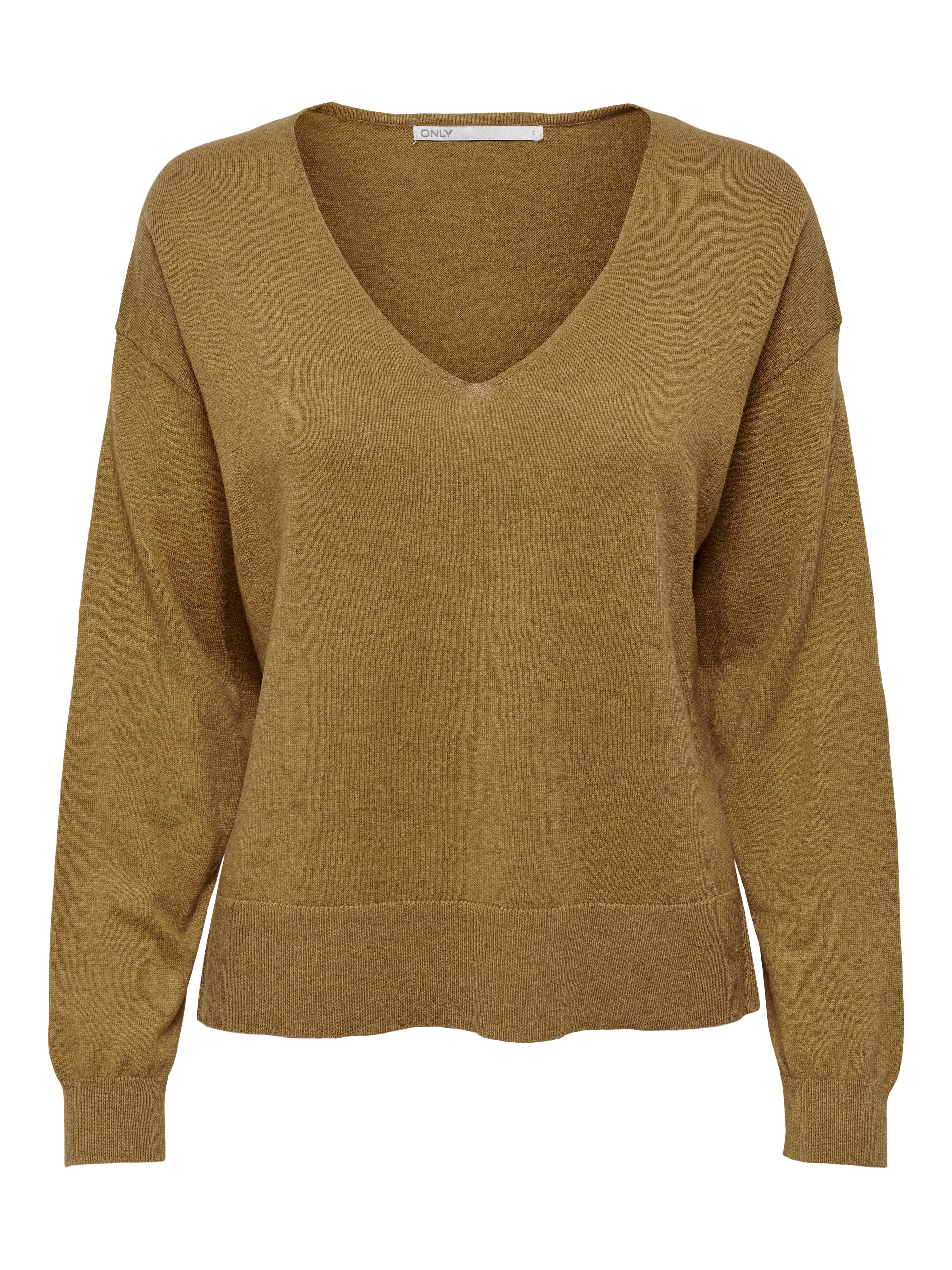 ONLRHIA Strickpullover Bistre