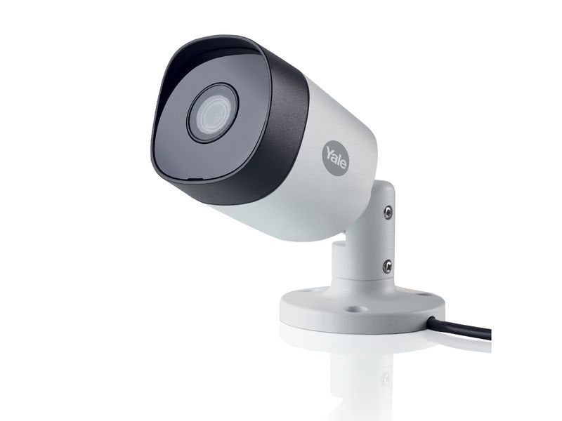 Yale Überwachungsset Outdoor Wi-Fi-Kamera-Kit, 2 Stück CCTV-Kit mit 2 Full-HD-Outdoor-Kameras
