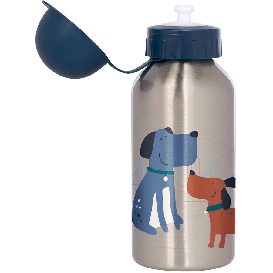 Sigikid Edelstahl-Lunchset 2er Set blau