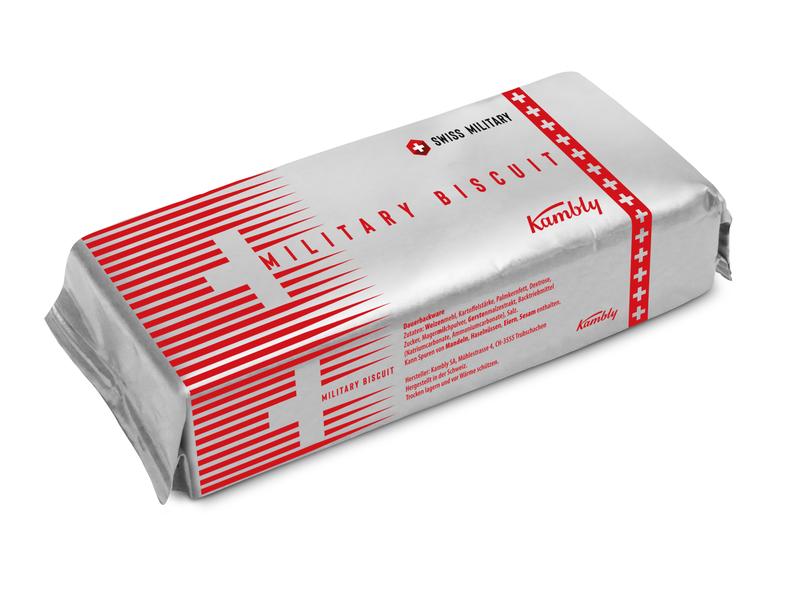 Kambly Guetzli Army-Biscuits 3 x 100 g Extra knusprige und nahrhafte Kekse