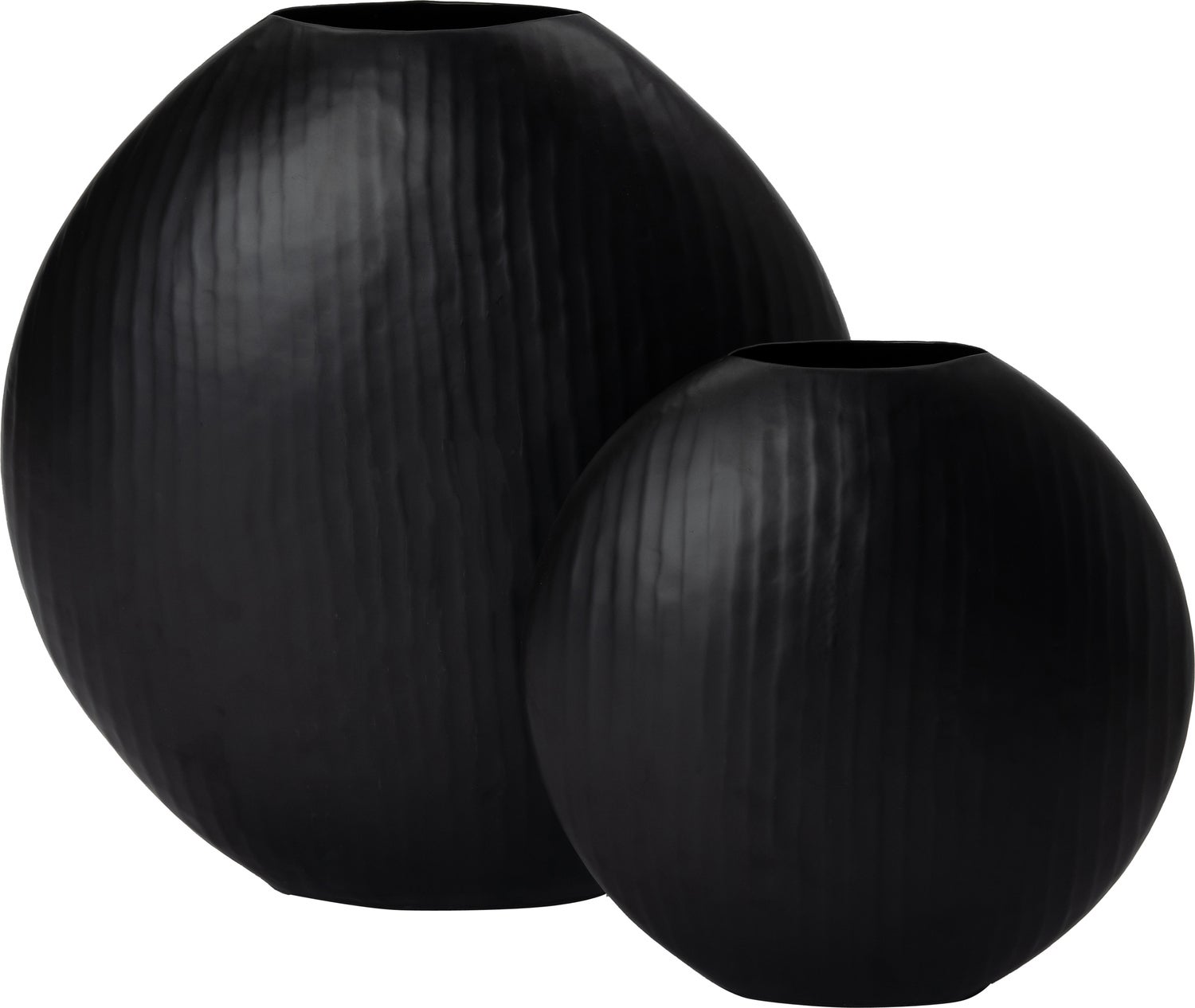 Intratuin vaas Rance zwart 45 x 16 x 50 cm
